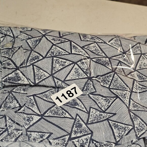 Vtg 90s Guess Jeans Button Up L/S Men's Shirt Georges Marciano USA Size 3 SPOT - Picture 11 of 11